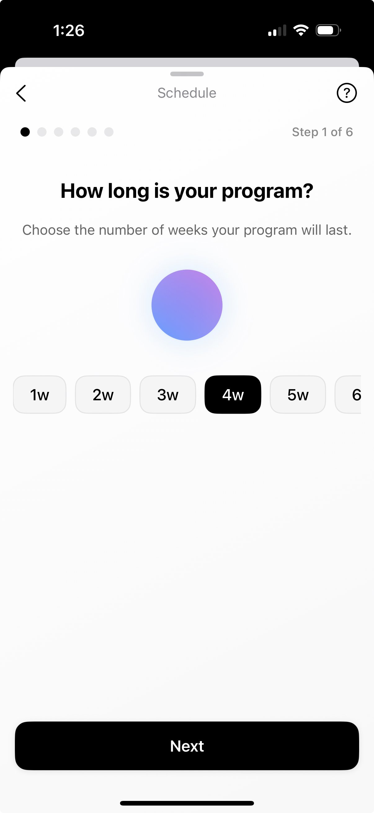 ROID AI-powered program builder — create custom training programs